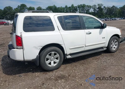2004 Nissan Pathfinder Armada Le из США, поврежденный, VIN 5N1AA08B14N729765